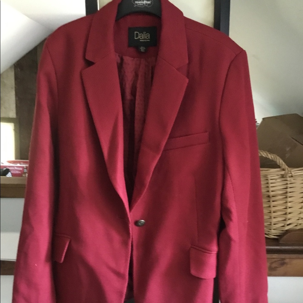 Red blazer size small